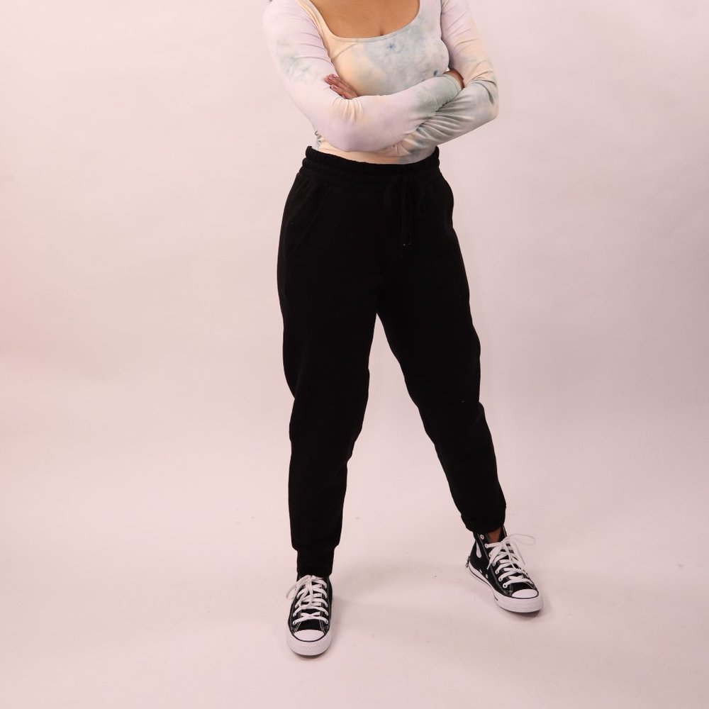 Black Comfy Jogger Sweatpant